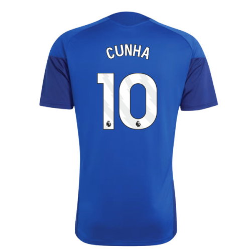 2026-2027 Man Utd EU Training Jersey (Royal Blue) (Cunha 10)