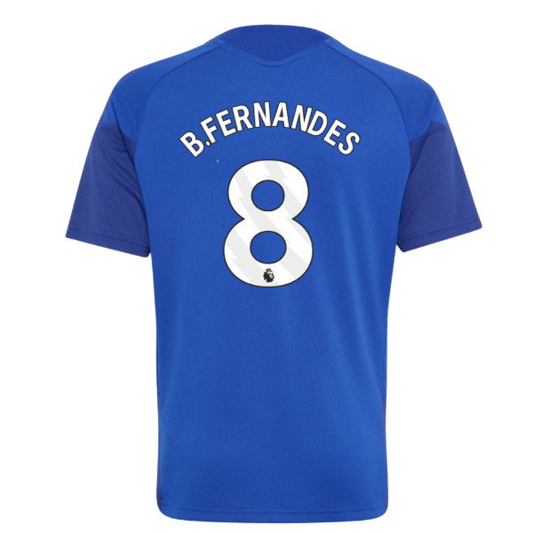 2026-2027 Man Utd EU Training Jersey (Royal Blue) - Kids (B.Fernandes 8)