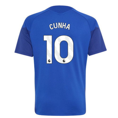 2026-2027 Man Utd EU Training Jersey (Royal Blue) - Kids (Cunha 10)