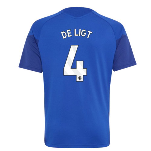 2026-2027 Man Utd EU Training Jersey (Royal Blue) - Kids (De Ligt 4)