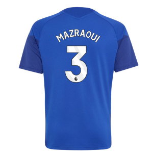 2026-2027 Man Utd EU Training Jersey (Royal Blue) - Kids (Mazraoui 3)