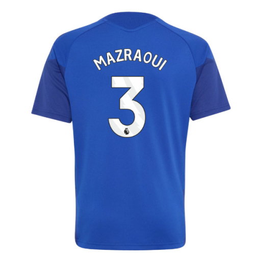 2026-2027 Man Utd EU Training Jersey (Royal Blue) - Kids (Mazraoui 3)