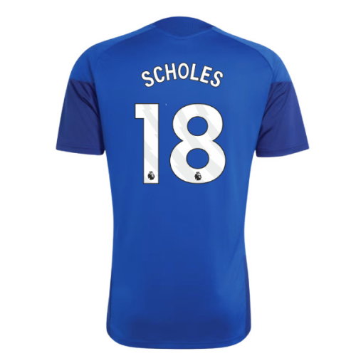 2026-2027 Man Utd EU Training Jersey (Royal Blue) (Scholes 18)
