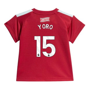 2026-2027 Man Utd Home Baby Kit (Yoro 15)