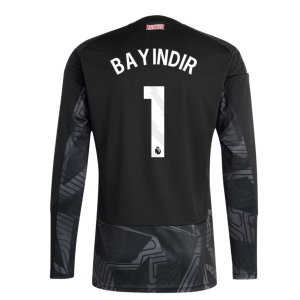 2026-2027 Man Utd Home Goalkeeper Shirt (Black) (Bayindir 1)