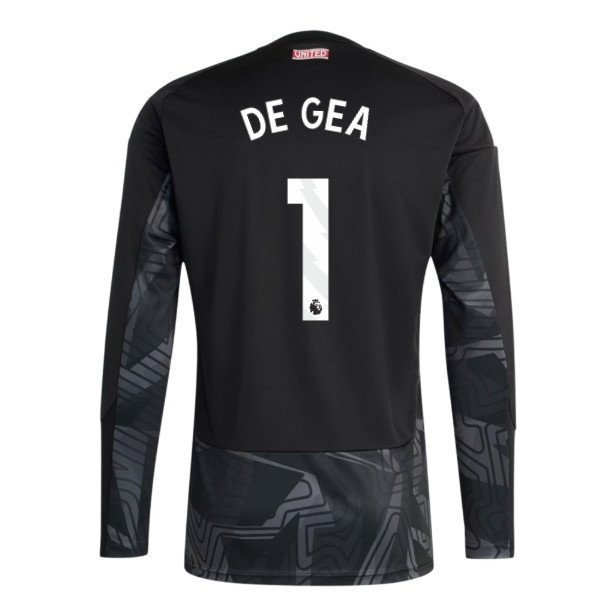 2026-2027 Man Utd Home Goalkeeper Shirt (Black) (De Gea 1)