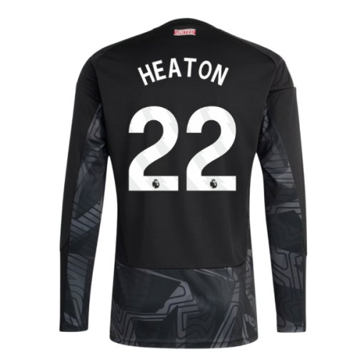 2026-2027 Man Utd Home Goalkeeper Shirt (Black) (Heaton 22)