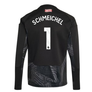 2026-2027 Man Utd Home Goalkeeper Shirt (Black) - Kids (Schmeichel 1)