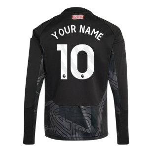 2026-2027 Man Utd Home Goalkeeper Shirt (Black) - Kids