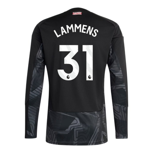 2026-2027 Man Utd Home Goalkeeper Shirt (Black) (Lammens 31)