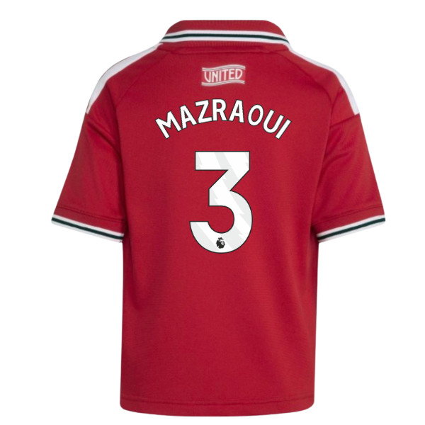 2026-2027 Man Utd Home Mini Kit (Mazraoui 3)