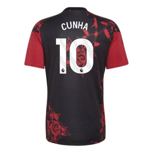 2026-2027 Man Utd Home Pre-Match Shirt (Red) (Cunha 10)