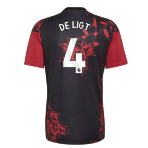 2026-2027 Man Utd Home Pre-Match Shirt (Red) (De Ligt 4)