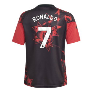2026-2027 Man Utd Home Pre-Match Shirt (Red) - Kids (Ronaldo 7)