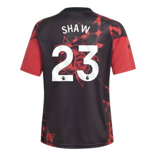 2026-2027 Man Utd Home Pre-Match Shirt (Red) - Kids (Shaw 23)