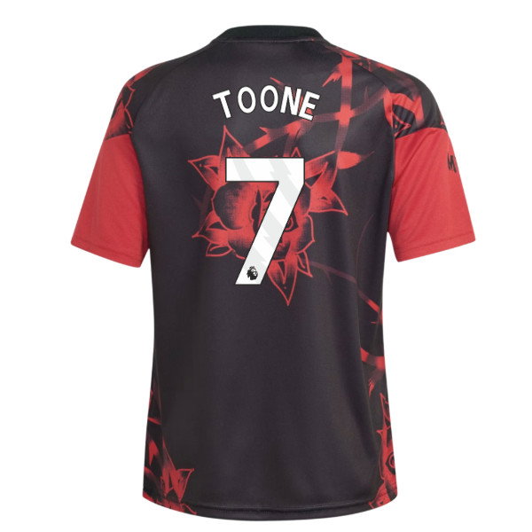 2026-2027 Man Utd Home Pre-Match Shirt (Red) - Kids (Toone 7)