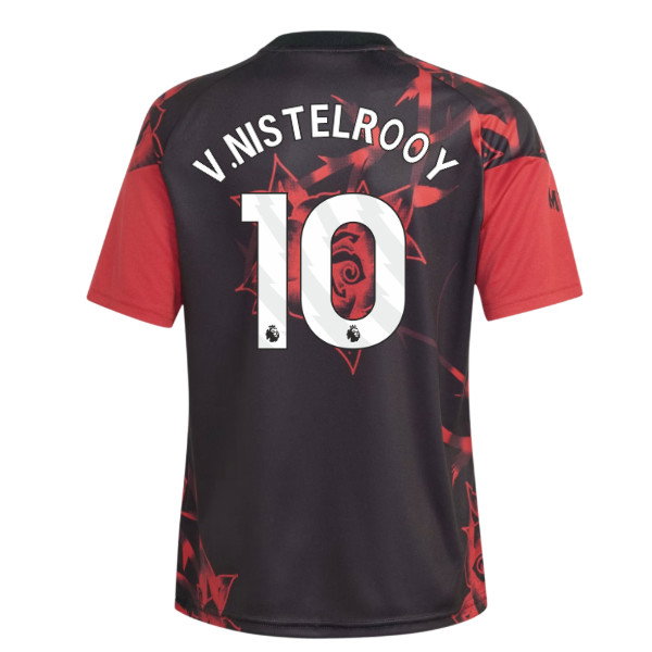 2026-2027 Man Utd Home Pre-Match Shirt (Red) - Kids (V.Nistelrooy 10)