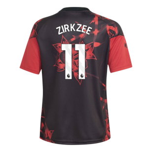2026-2027 Man Utd Home Pre-Match Shirt (Red) - Kids (Zirkzee 11)
