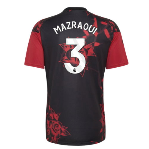 2026-2027 Man Utd Home Pre-Match Shirt (Red) (Mazraoui 3)