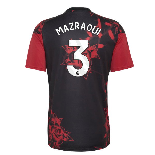 2026-2027 Man Utd Home Pre-Match Shirt (Red) (Mazraoui 3)