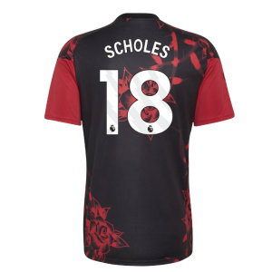 2026-2027 Man Utd Home Pre-Match Shirt (Red) (Scholes 18)
