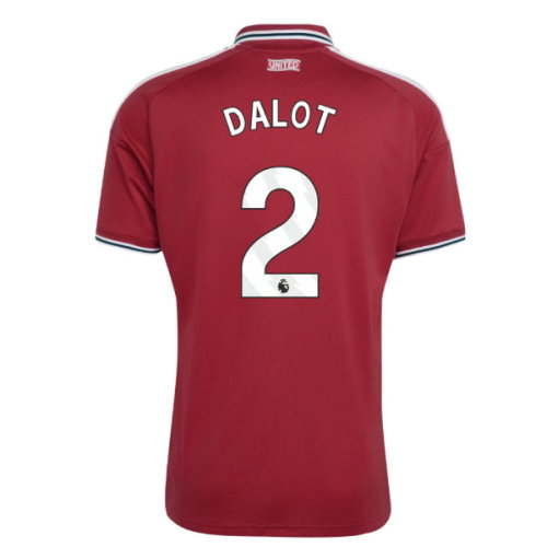 2026-2027 Man Utd Home Shirt (Dalot 2)