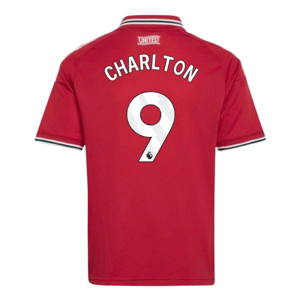 2026-2027 Man Utd Home Shirt (Kids) (Charlton 9)