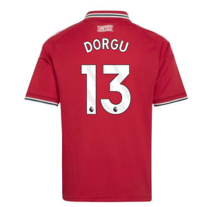 2026-2027 Man Utd Home Shirt (Kids) (Dorgu 13)