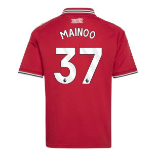 2026-2027 Man Utd Home Shirt (Kids) (Mainoo 37)