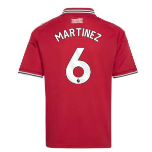 2026-2027 Man Utd Home Shirt (Kids) (Martinez 6)