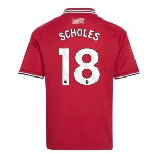 2026-2027 Man Utd Home Shirt (Kids) (Scholes 18)