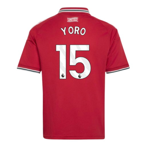 2026-2027 Man Utd Home Shirt (Kids) (Yoro 15)