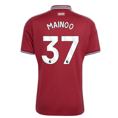 2026-2027 Man Utd Home Shirt (Mainoo 37)