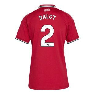2026-2027 Man Utd Home Shirt (Womens) (Dalot 2)
