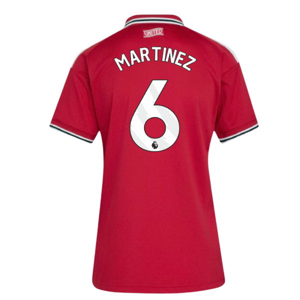 2026-2027 Man Utd Home Shirt (Womens) (Martinez 6)