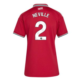 2026-2027 Man Utd Home Shirt (Womens) (Neville 2)