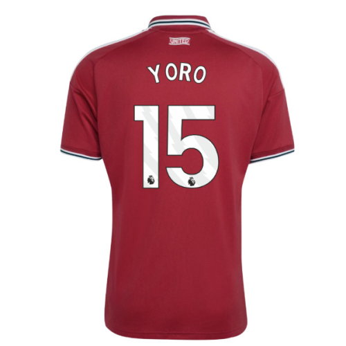 2026-2027 Man Utd Home Shirt (Yoro 15)