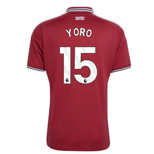 2026-2027 Man Utd Home Shirt (Yoro 15)