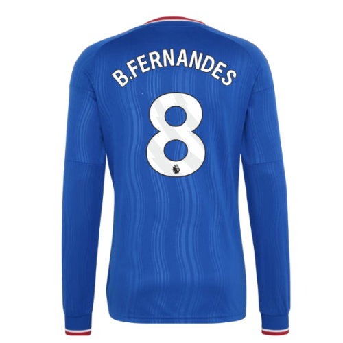 2026-2027 Man Utd Long Sleeve Away Shirt (B.Fernandes 8)