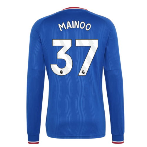 2026-2027 Man Utd Long Sleeve Away Shirt (Mainoo 37)