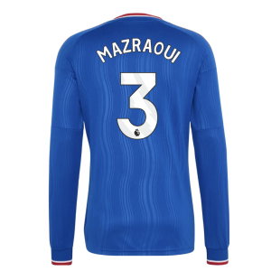 2026-2027 Man Utd Long Sleeve Away Shirt (Mazraoui 3)
