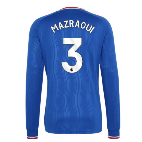 2026-2027 Man Utd Long Sleeve Away Shirt (Mazraoui 3)