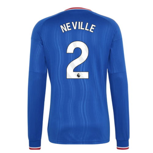 2026-2027 Man Utd Long Sleeve Away Shirt (Neville 2)