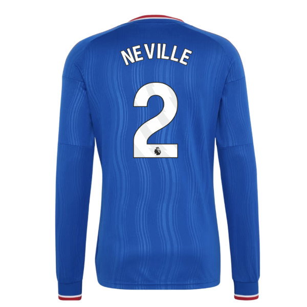 2026-2027 Man Utd Long Sleeve Away Shirt (Neville 2)