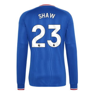 2026-2027 Man Utd Long Sleeve Away Shirt (Shaw 23)
