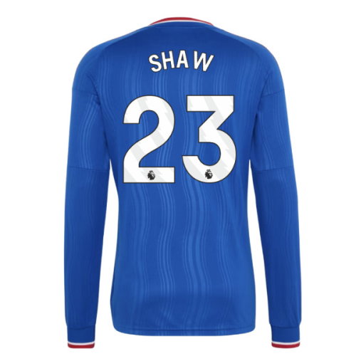 2026-2027 Man Utd Long Sleeve Away Shirt (Shaw 23)