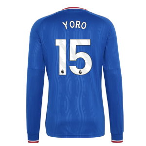 2026-2027 Man Utd Long Sleeve Away Shirt (Yoro 15)