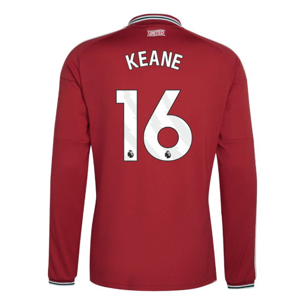 2026-2027 Man Utd Long Sleeve Home Shirt (Keane 16)