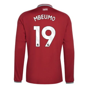 2026-2027 Man Utd Long Sleeve Home Shirt (Mbeumo 19)