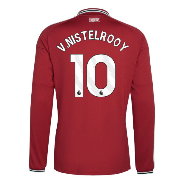 2026-2027 Man Utd Long Sleeve Home Shirt (V.Nistelrooy 10)